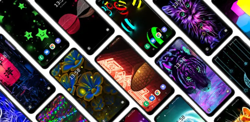 Neon Wallpaper android App screenshot 14